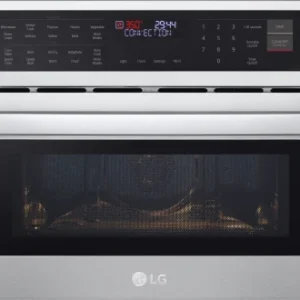 LG 30 Inch Single Speed Electric Smart Wall Oven & Microwave with 1.7 cu. ft.