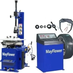 Mayflower 1.5 HP Tire Changer Wheel Changers Machine Combo Balancer Rim