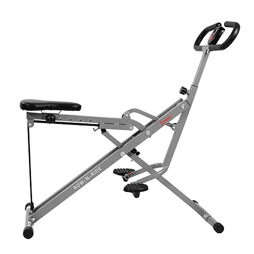 Sunny Health & Fitness Upright Row-N-Ride With Adjustable Squat Motion