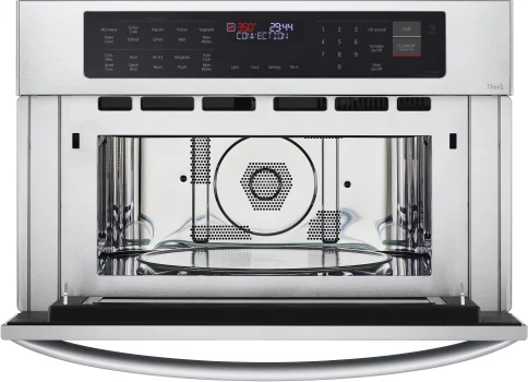 LG 30 Inch Single Speed Electric Smart Wall Oven & Microwave with 1.7 cu. ft. - Image 2
