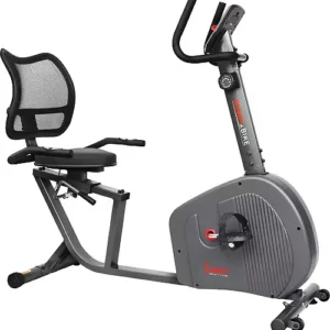 Sunny Health and Fitness Endurance Smart Recumbent Bike