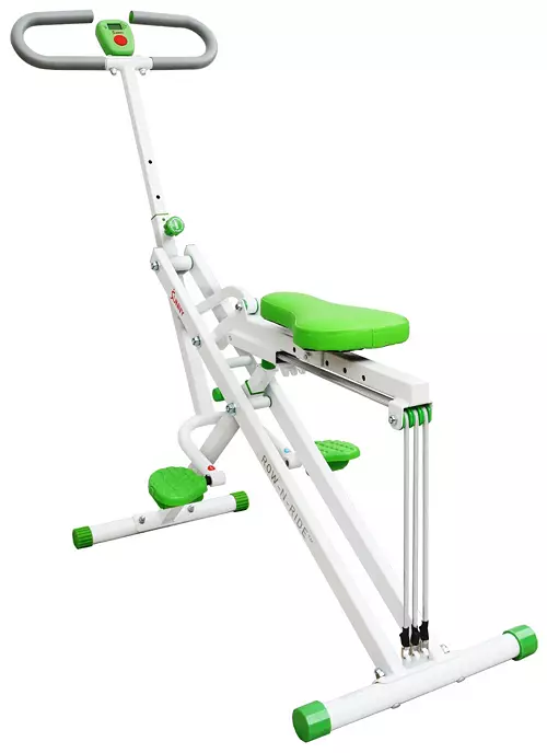 Sunny Health & Fitness Upright Row-n-Ride Rowing Machine