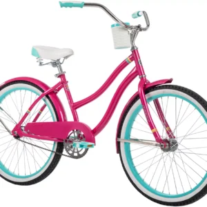 Huffy Women's Good Vibrations Perfect Fit 24” Cruiser Bike