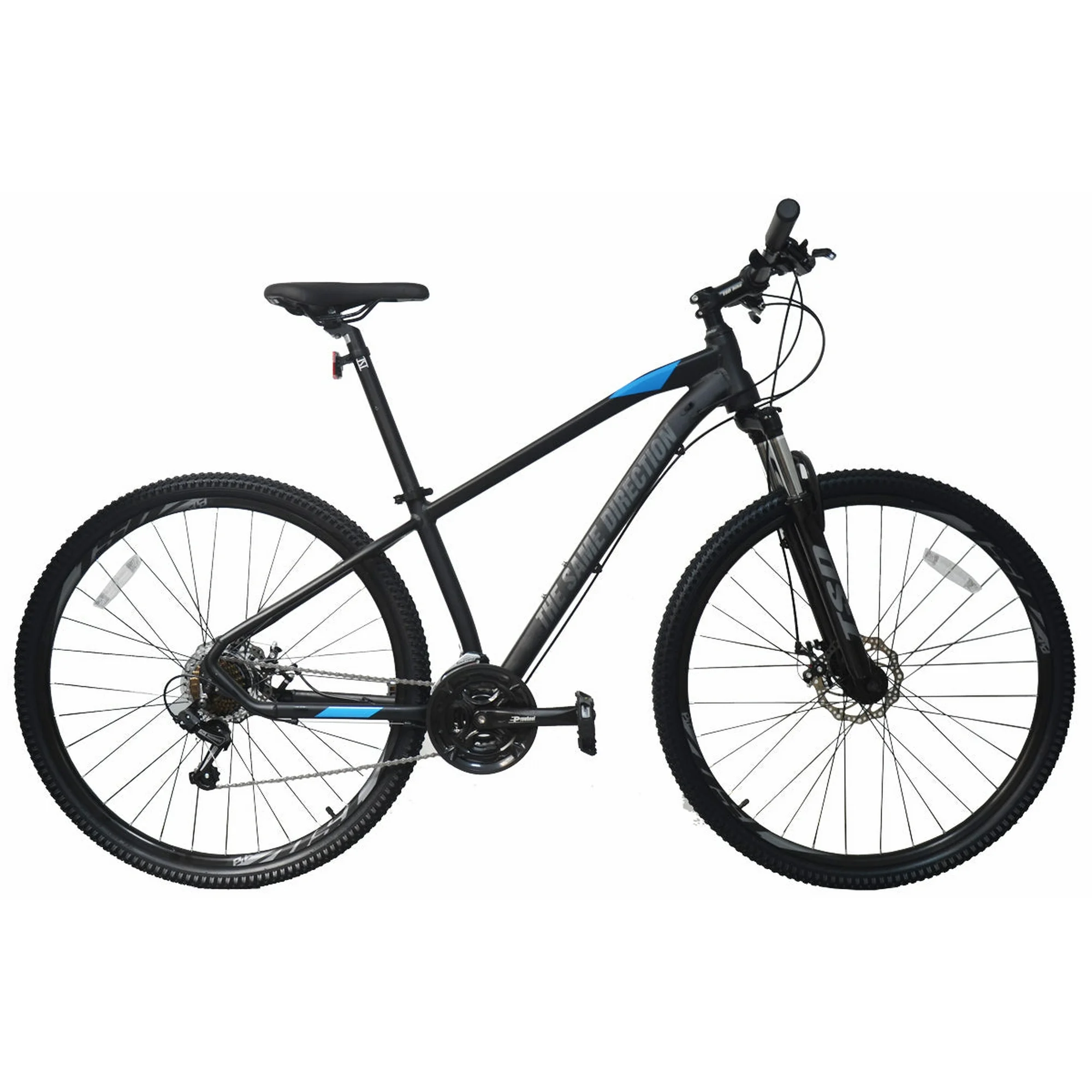 TSD Bicycles 29" Mountain Bike, Black/Blue - Image 3