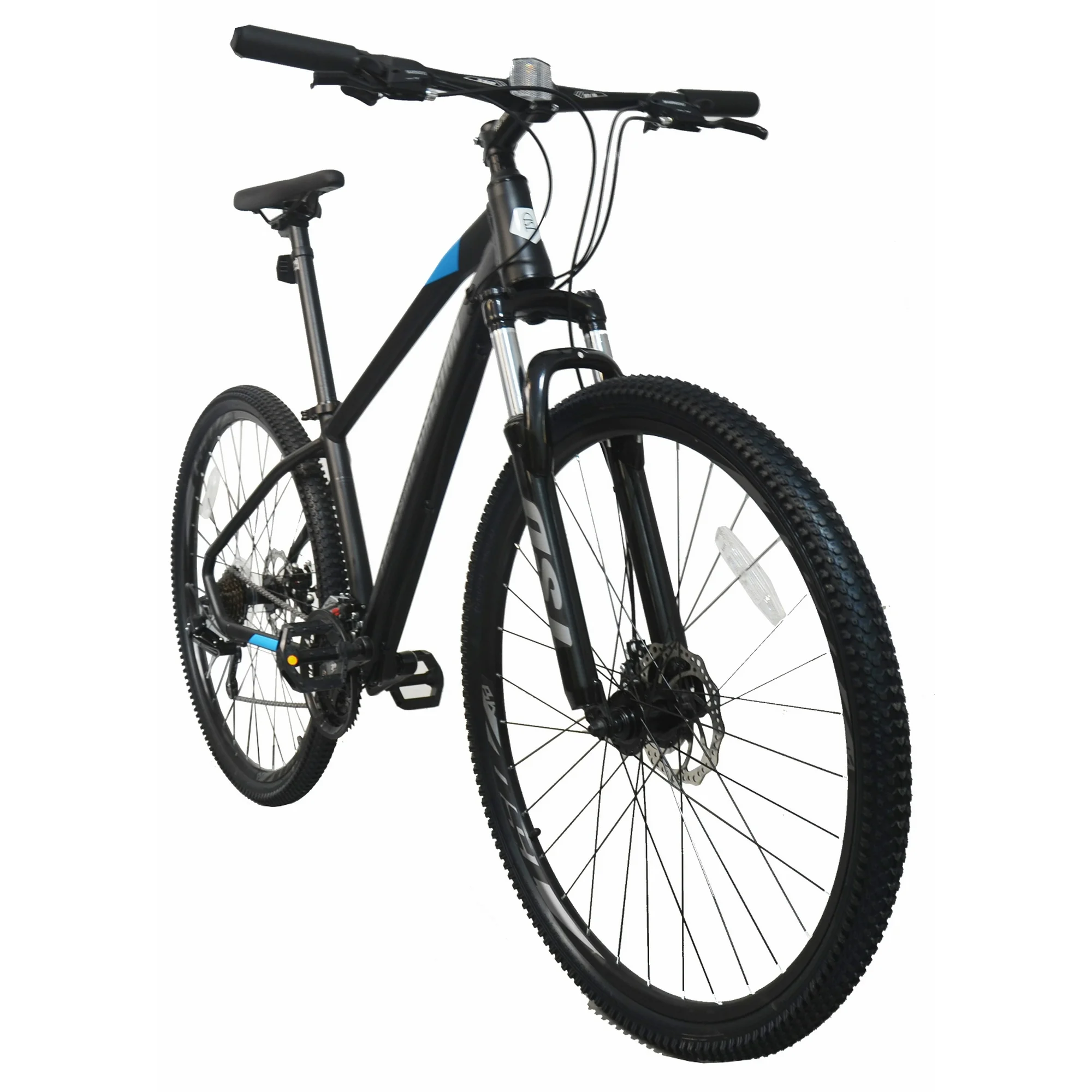 TSD Bicycles 29" Mountain Bike, Black/Blue