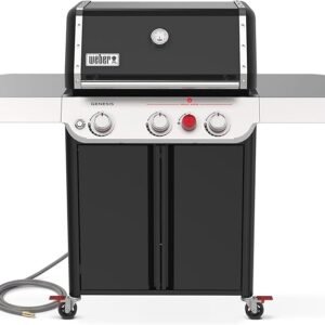 Genesis E-325 3-Burner Natural Gas Grill in Black