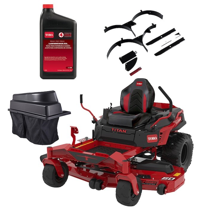 Toro Titan 60-in 24-HP V-twin Gas Zero-turn Riding Lawn Mower