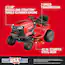 CRAFTSMAN T110 42-in 17.5 -HP Single cylinder Gas Riding lawn mower - Image 3