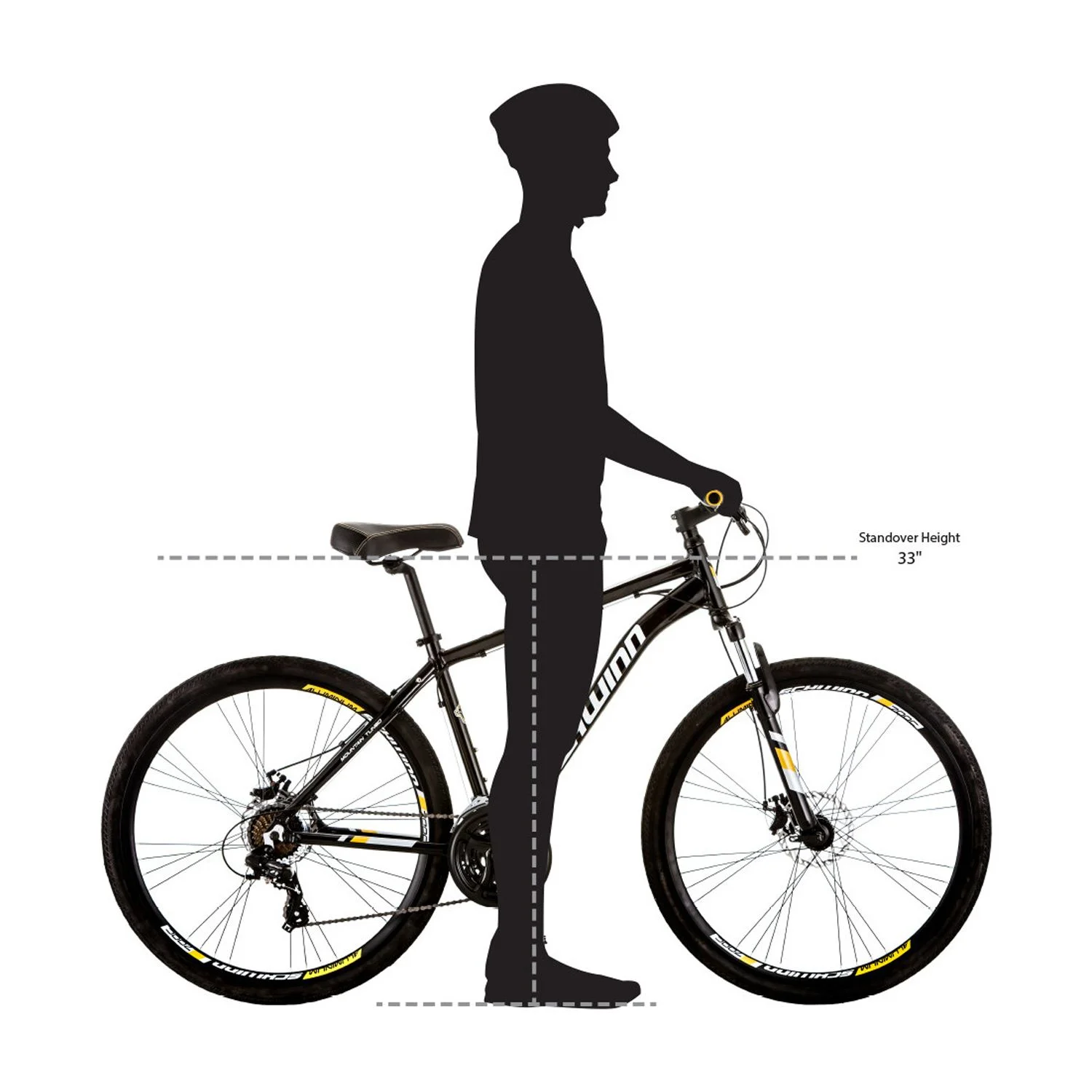 Schwinn GTX Elite Dual Sport Hybrid Bike, 700c Wheels, 24 Speeds, Black - Image 3