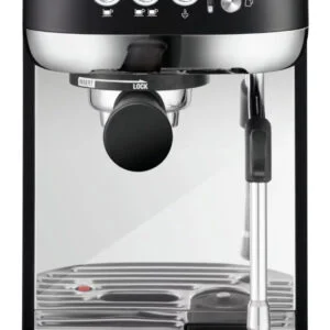 Breville The Bambino Plus Espresso Machine, Black Truffle