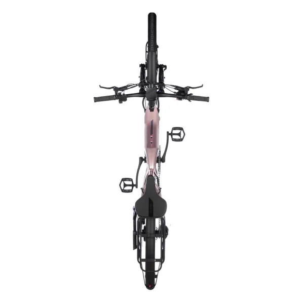 Aventon Level V2 Step-Thru Electric Bike – Pink - Image 3