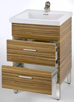 Empire Industries Daytona Collection 20 Inch Contemporary Vanity with 2 Drawers