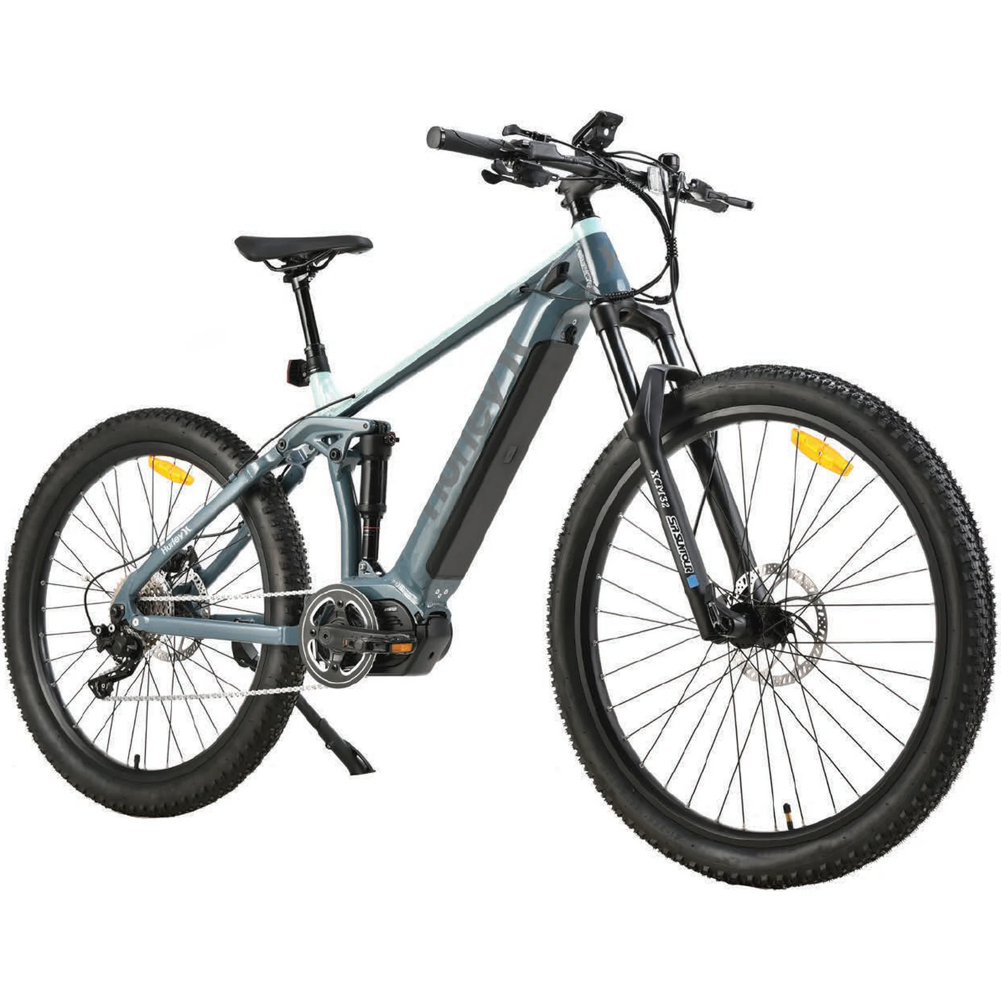 PIONEER Outroad Mountain Bike Double Full Suspension MTB for Adult, M6100 12-Speeds Carbon Fiber Full Suspension MTB MFM100, Dual Disc Brake Bikes for Men Women