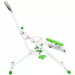 Sunny Health & Fitness Upright Row-n-Ride Rowing Machine - Image 4