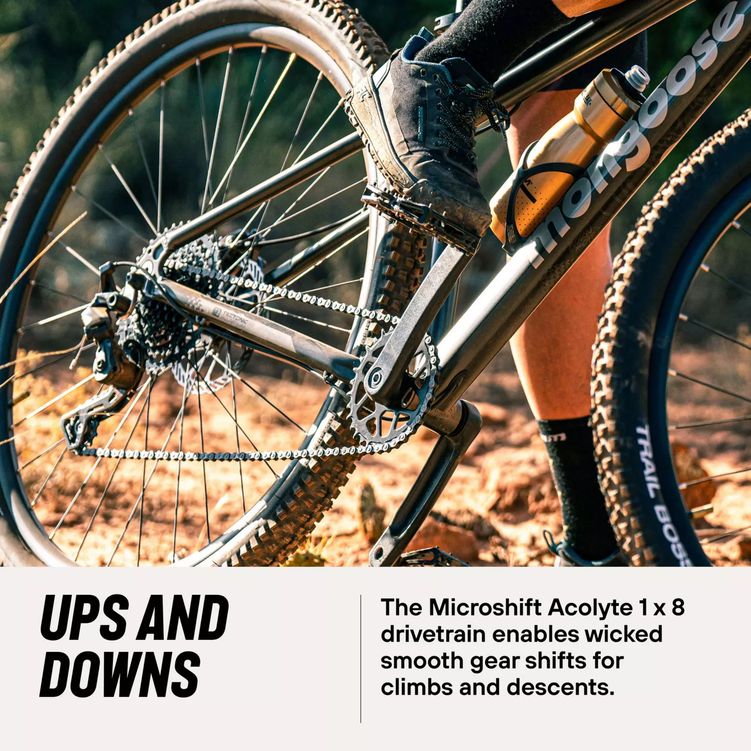 Mongoose Adult Switchback Expert Mountain Bike - Image 3