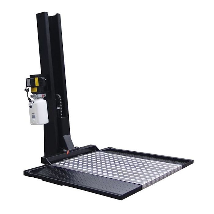 platinum SC-2K Single Post Storage Lift