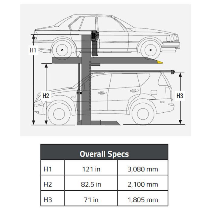 BendPak PL-6000DC Two Post Parking Lift - Image 3
