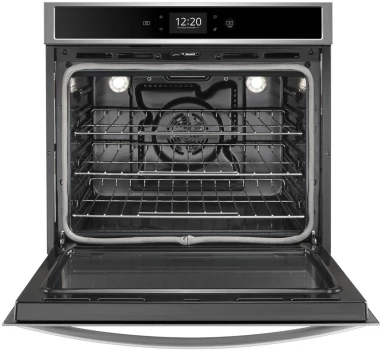 Whirlpool 27 Inch Smart Single Wall Oven with True Convection Cooking - Image 3
