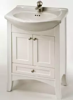 Empire Industries Petite Empress Collection 22 Inch Contemporary Vanity with Cabinet Doors