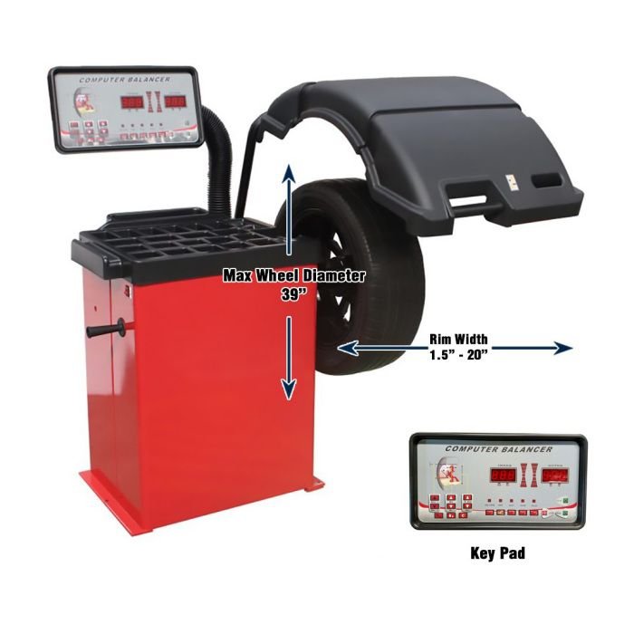 ASEplatinum WB-953 Computer Wheel Balancer - Image 4