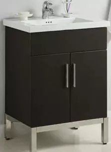 Empire Industries Doll House Collection 17 Inch Contemporary Vanity with Single Door Cabinet