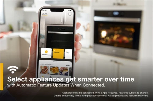 Whirlpool 27 Inch Single Electric Smart Wall Oven with 4.3 cu. ft. - Image 2