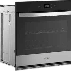 Whirlpool 27 Inch Single Electric Smart Wall Oven with 4.3 cu. ft.