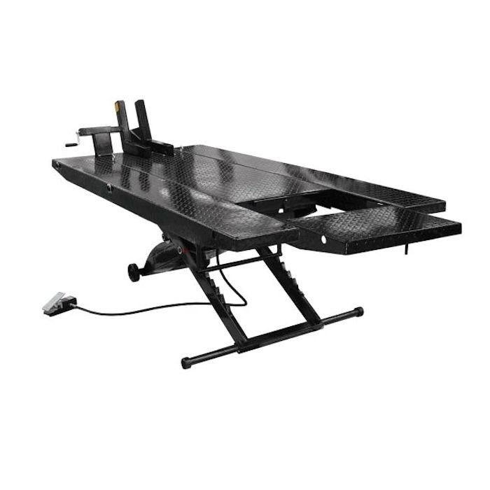 Atlas CycleLift XLT Motorcycle ATV Lift with Dropout Panel - Image 3