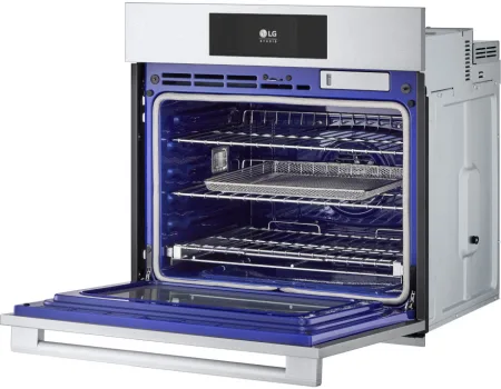LG Studio 30 Inch Smart Electric Single Wall Oven with 4.7 cu.ft Capacity - Image 3